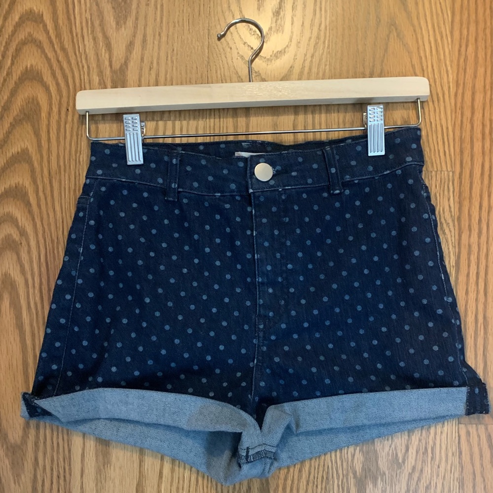 High Waisted Jean Shorts